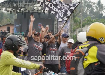 Dalam ramhka hari Bhayangkara, Polres Blitar gelar Jelajah Bhayangkara Blitar Raya Adventure Trail & Rock Enduro Competition, (Minggu 22/6/2025). foto: Aditya/sapablitar.com
