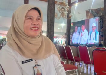 Kepala Dinas Koperasi dan UKM (usaha kecil menengah) Kabupaten Blitar, Sri Wahyuni. (foto : Antok/sapablitar.com)